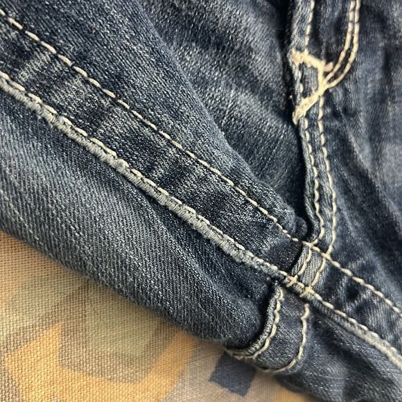 Ariat 32L Whipstitch Rosy Low Rise Boot Cut Jeans - Picture 8 of 8